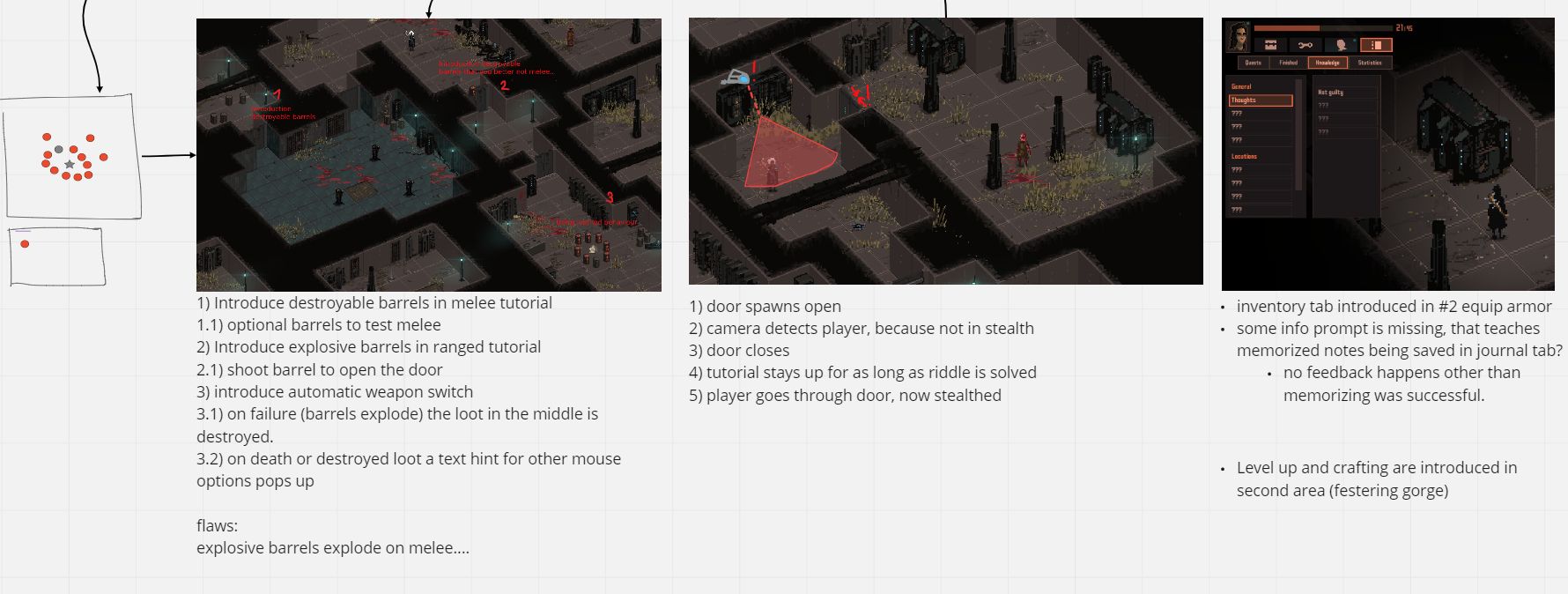 Concept of an improvement for the tutorial level